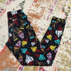 Ice cream cone Lularoe tween leggings